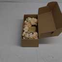 Ling's Moment Ranunculus Artificial Flower, Faux Silk Mini Ranunculus Flowers for DIY Bouquet, Bulk Fake Wedding Filler Flowers for Centerpieces Arrangements Bridal Shower Decorations, Cream