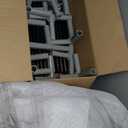 Dripex Baby Playpen, 4747 Inch Small Playpen for Babies, Enhanced Safety Baby Play Yard for Indoor & Outdoor, Infant Play Pen with Soft Breathable Visible Mesh, Anti-Fall Design & Easy Setup, Grey