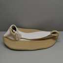 Medium Rope Basket with Handles, Medium Bohe Storage Basket, 17 "L x 12.5" W x 8.5 "H, Home Decor Organizer for Towels,toys, Books & Magazines