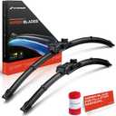 A-Premium 25" + 17" Windshield Wiper Blades Compatible with Ford