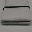 INOVADAY 100% Blackout Curtains for Bedroom, Black Out Curtains 96 Inch Long, Clip Rings Linen Blackout Drapes, Thermal Insulated Room Darkening for Living Room, 2 Panels - Beige,W50xL96