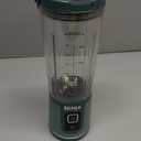 Ninja BC151EM Blast Portable Blender, Cordless, 18oz. Vessel, Personal Blender-for Shakes & Smoothies, BPA Free, Leakproof-Lid & Sip Spout, USB-C Rechargeable, Dishwasher Safe Parts, Forest Green