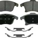 Wagner Brake ThermoQuiet QC1653 Ceramic Disc Brake Pad Set