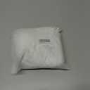 ESONALR Sexy One Piece Swimsuit for Women Adjustable Spaghetti Strap Cross Over Neckline High Leg Bathing Suits (White, XL)