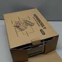 Under Sink Organizer, Pull Out Kitchen Cabinet Organizer 2 Tier Slide Out Under Sink Organizers and Storage, Sink Shelf Cabinet Storage Shelves for Kitchen Bathroom Pantry, Grey (Double Layer, Gray)