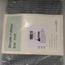 Bar Mat - 18"X12"(2 Pcs) Rubber Bar Mats for Countertop & Dish Drying, Non-Slip Bartender Mat with Airflow Design for Home Bar, Cocktail Set, Kitchen & Outdoor Use (Gray)