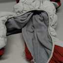 SUNFURA Full Body Dog Coat - Warm Fleece Jacket for Dogs, Turtleneck Winter Coats with Harness, Reflective Dog Snowsuit Windproof Puffer Jackets with Legs for Weimaraner, Burgundy XL