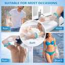 Waterproof Cast Covers for Shower Arm Adult, Reusable Cast Shower Cover Arm, Cast Cover Protector for Broken Arm, Wrist, Hand and Elbow, Watertight Seal Shower Sleeve for Bandages After Surgery [2026 Upgrade]