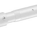 Closet Rod,17 to 41 Inch Adjustable Closet Rods for Hanging Clothes Heavy Duty Closet Hanging Rod White Closet Poles for Wardrobes,Bathroom,Windows (17-41", 1Pack)