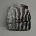 BSICPRO Bathroom Rugs and Mats Sets, 2 Piece Thick Absorbent Chenille Bath Mat Rug Set Non Slip, Soft Shaggy Bath Room Floor Mats for Bathroom, Machine Washable (Gray, 20" x 47" Plus 20" x 32")