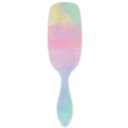 Wet Brush Shine Enhancer Color Wash Stripes, Paddle Hair Detangler Brush with Ultra-Soft Intelliflex Bristles, Infused With Natural Argan Oil, Shiny & Smooth, Wet or Dry, For All Hair Types (1 Count (Pack of 1))