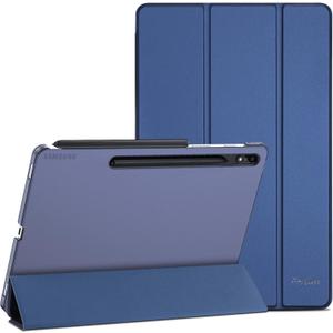 ProCase Cover for Galaxy Tab S8 / Tab S7 11 inch Case, Protective Slim Case Folio Hard Back Stand Smart Cover for 11" Galaxy Tab S8 2022 / Galaxy Tab S7 2020 SM-X700 X706 T870 T875 T878 Navy