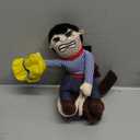 NACOCO Cowboy Rider Dog Costume for Dogs Clothes Knight Style with Doll and Hat for Halloween Day Pet Costume (S)