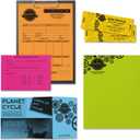 Neenah Astrobrights Bright Color Paper, Letter Size Paper, 24 lb, Assorted Colors, 500 Sheets (500 Count (Pack of 1))