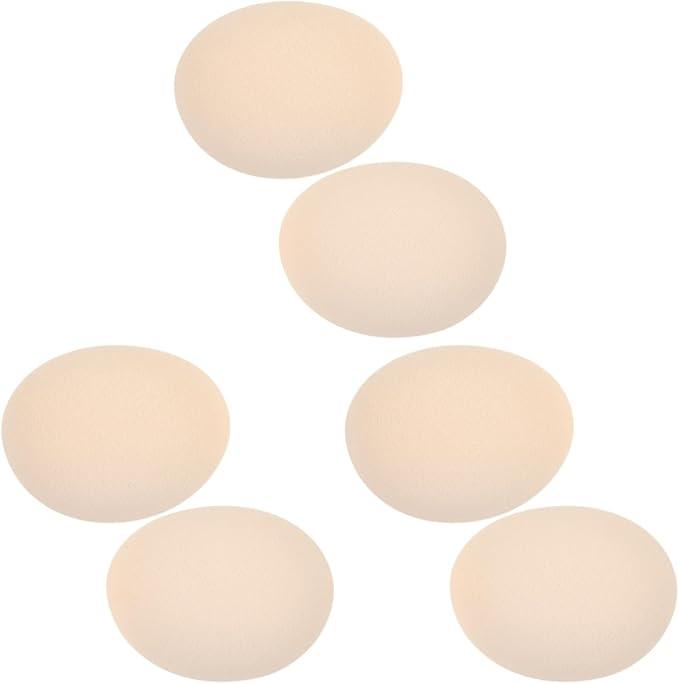 Garneck 3 pairs Removable Cotton Breast Pads for Women Breathable Insert Pads for Sports Bras Yoga and Daily Wear Lightweight and Comfortable Skin Tone