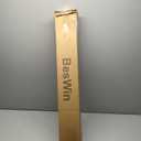 BesWin Large Office Chair Mat for Carpet, 45" x 53" Clear PVC Desk Chair Mat for Low Carpeted Floors, Carpet Protector