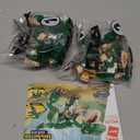 3 in1 Dinosaurs Building Blocks Toys for Kids Age 6-10 Year Old, Educational Building Sets Best Gifts for Boy 6-10 (Green)