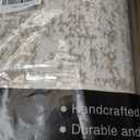 Area Rug 10x12 Vintage Washable Living Room Large Carpet Non Slip Bedroom Indoor Office Dining Room Low Pile Thin Rug Beige