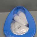 Bedpan Set with 30 Absorbent Pads Gel and 30 Disposable Liners, Bed Pan for Elderly Females Women, Bedpan with Liners for Men Male