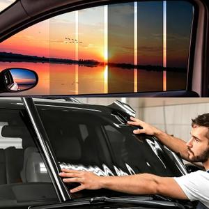 TOYOCO Ceramic Car Window Tint, 35% VLT, 24" x 15FT Window Privacy Film, No Signal Interference, 99% UV Protection & Scratch-Resistant for Side & Rear Windows, DIY Install