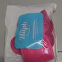 Hilph Wisdom Teeth Ice Pack Head Wrap  Face Ice Pack for Jaw Oral Surgery & TMJ Relief, Upgraded Large Jaw Ice Wrap with 4 Hot Cold Gel Packs for Dental Surgery, Tonsillectomy, Tooth Extraction, Pink (Red)