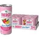 V8 Energy Zero Sugar Strawberry Lemonade, 8 fl. oz. Can (24 Pack)