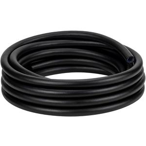 Black Braided Vinyl Tubing 1" - 50ft High Pressure Reinforced PVC Tube