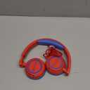 Kids Headphones Wired, Stereo Foldable Tangle-Free 3.5mm Jack Adjustable On-Ear Headphones for Kids/Toddlers/Children/Teens/Boys/Girls/School/Ipad/Tablet/Kindle/Phones/Travel/Plane (Red)