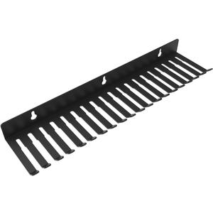 Steel Wall Mount Cable Hanger Cord Rack Organizer Cable Holder Cable Storage with 19 Cable Slots Width from 5.5 to 9.5mm for Cord Management (18MCBH)
