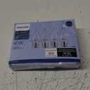 Phillips Bent Tip Candle 40W BA9.5 Bulb Medium Base E26 Lights 4 Pack