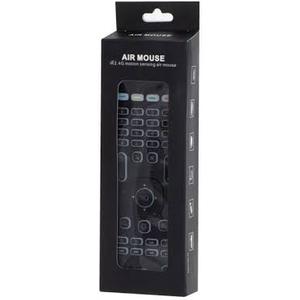JUSTOP F40 Mini Wireless Keyboard Air Mouse LED Backlit 3D Fly Controller Built In Gyro Sensors For Android Boxes, HTPCs, Smart TVs, Rasberry Pi, Laptops, Presentation Etc