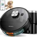 MAMNV Robot Vacuum and Mop, 11500 Pa Suction, 3-in-1 Robotic Vacuum with Smart LiDAR Navigation, 90 Day Self-Emptying,160 Min Runtime,App/Alexa/Voice Control, Ideal for Pet Hair, Carpet & Hard Floor