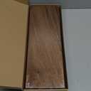 Narrow 17" Acacia Wood Riser Pedestal Stand  Farmhouse Wood Display Riser for Kitchen and Bathroom Decor - Counter Display, Plant Stand, Jewelry Holder, Vanity Tray, Candle Stand (Narrow:17"x6"x1.57")