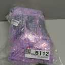 Remagr 12 Pcs Iridescent Purple Sequin Table Runner 12 x 72 Inch Mermaid Table Runner Glitter Sequin Sparkly Desk Cover for Wedding Birthday Party Ceremony Supplies Decor