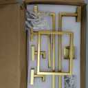 10-Piece Bathroom Hardware Accessories Set-Brushed Gold Towel Bar, Holder & Racks-SUS304 Stainless Steel-Wall Mounted,23.6-Inch