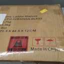 Yusong 73" Tall Bookshelf with Cabinet, Industrial Ladder Wall Mount Shelf Farmhouse Bookcase with Wood and Metal Frame, Plant Shelf Wall Storage Display for Living Room Bedroom, Farmhouse Black