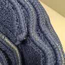 COSY HOMEER 48x20Inch/30X20Inch Kitchen Rugs Sets Non-Slip Washable Kitchen Mats for Floor Polypropylene Absorbent Kitchen Runner for Kitchen Sink Hallway Entryway,Navy Blue