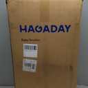 Baby Stroller, 2-in-1 Reversible Toddler Seat with Lie-Flat Mode, Foldable Infant Stroller with Canopy, One Button Brake, Adjustable Handle, Newborn Pushchair (Black B)