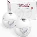 Momcozy M5 Wearable Breast Pump, 2-Pack Gray