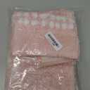 Pink Bathroom Rugs 18x24, Non Slip Washable Bath Mats,Super Soft Microfiber Bathroom Mats, Plush Fluffy Absorbent Bath Rugs for Sink Tub Basin Shower Floor