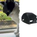 Cat Bat Mask Halloween Costumes Accessories for Cats, Cat Bat Cosplay Apparel (Medium, Black Bat)