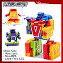 JOYIN Alphabet Robots Toys for Kids, ABC Learning Toys, Alphabots, Letters, Toddlers Education Toy, Carnival Prizes, Treasure Box and Prize for Classroom, Birthday Gift for Kids 3 4 5 6 7 8