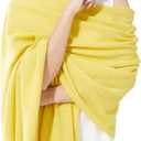 Soft Cashmere Blend Wrap Chic Scarf Stole for Women Wayfarer Travel Extra Large 87"x28"