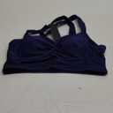 Bikini Tops for Women - Large Bust Swimsuit Top Only Knot Twist Full Coverage Bathing Suit 2025 (Small, Navy Blue)