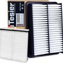 Engine Cabin Air Filter Kit for Mazda CX30 (2020-2026), Mazda 3 (2019-2026), CX50 (2023-2024), Replaces BDGF-61-J6X, PAJ8-13-3A0A, PAH9-13-3A0A
