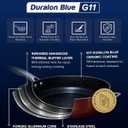Nuwave Essential Series 5PC Ceramic Cookware Set PFAS-Free, Dishwasher Safe