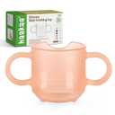 haakaa Silicone Baby Training Cup, Toddler Learning Open Cup for Baby 6 Months+, Drop-Proof BPA Free, 5 Ounce (Coral)