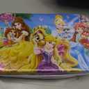 Princess Puzzles for Kids Ages 4-8, 60 Pieces for Kids Ages 3-5 Princess Puzzle for Girls and Boys Toys Jigsaw Puzzles in a Metal Box Educational Puzzles (Princess)