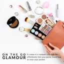 Bronzer by Flori Roberts, Sheer Finish Bronzing Powder Makeup for Women of Color or Deeper Skin Tones, Contours and Highlights for Sun Kissed Glow
