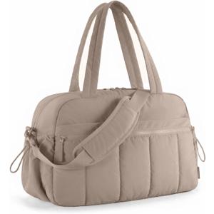 Sports Bag Gym Bag Multiple Compartments Large Capacity Brown